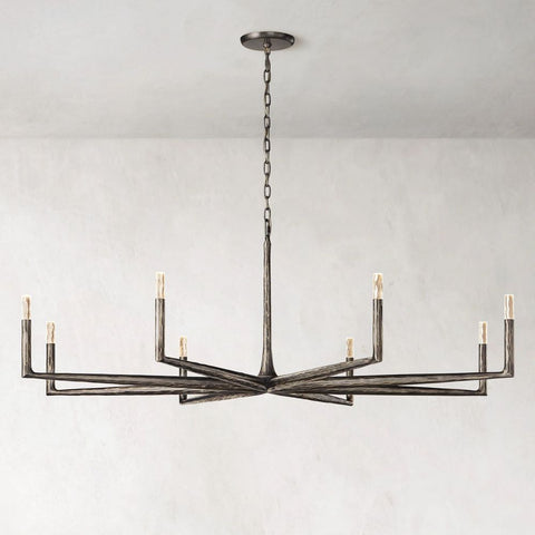Avarit Forged Round Chandelier 72''