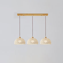 Rattan Arch Pendant Lamp