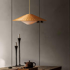 Rattan Hat Pendant Light