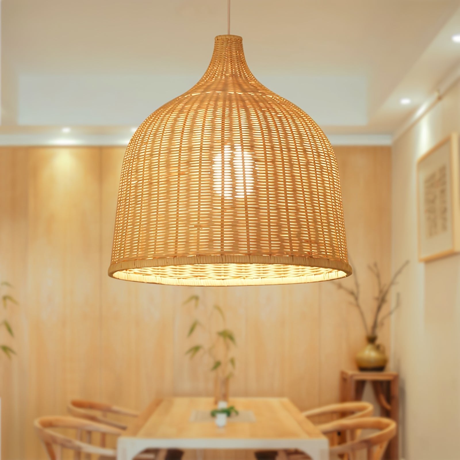 Rattan Pandent Light