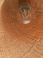 Rattan Straw Hat Pendant Light