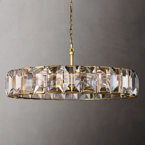 Harley Crystal Round Chandelier 60''