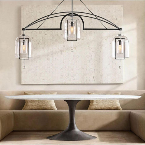 Fulcra Round Chandelier 73''