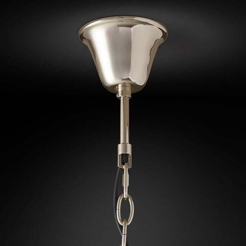 Ryan Round Triangular Crystal Chandelier 32"D