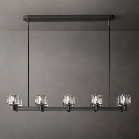 Sebendek Double Linear Chandelier 54''