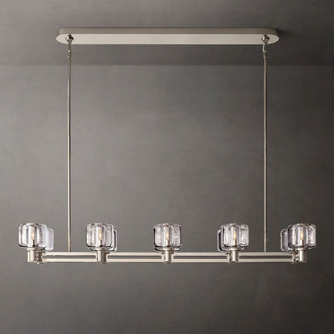 Sebendek Double Linear Chandelier 54''