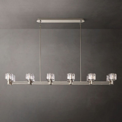 Sebendek Double Linear Chandelier 72''