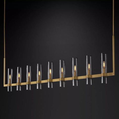 Sisyphus Linear Chandelier 71''W