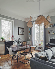 Screen Cannage Pendant Swag Light