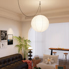 Akari A Round Swag Light