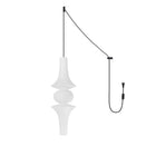 Washi Paper E Pendant Swag Light