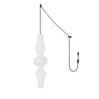 Washi Paper E Pendant Swag Light