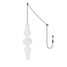 Washi Paper E Pendant Swag Light