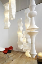 Washi Paper E Pendant Swag Light