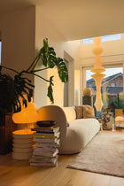 Washi Paper E Pendant Swag Light