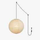 Washi Paper Pendant Swag Lamp