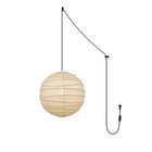 Washi Paper Pendant Swag Lamp