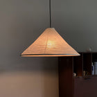 Washi Paper Pyramid Pendant Lamp