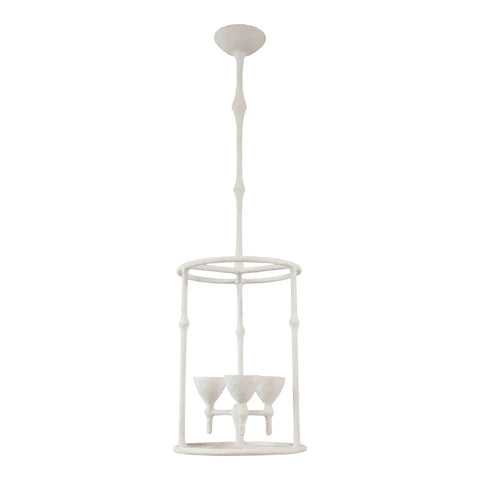 Bespoke Plaster Alard Three-Light Fixture