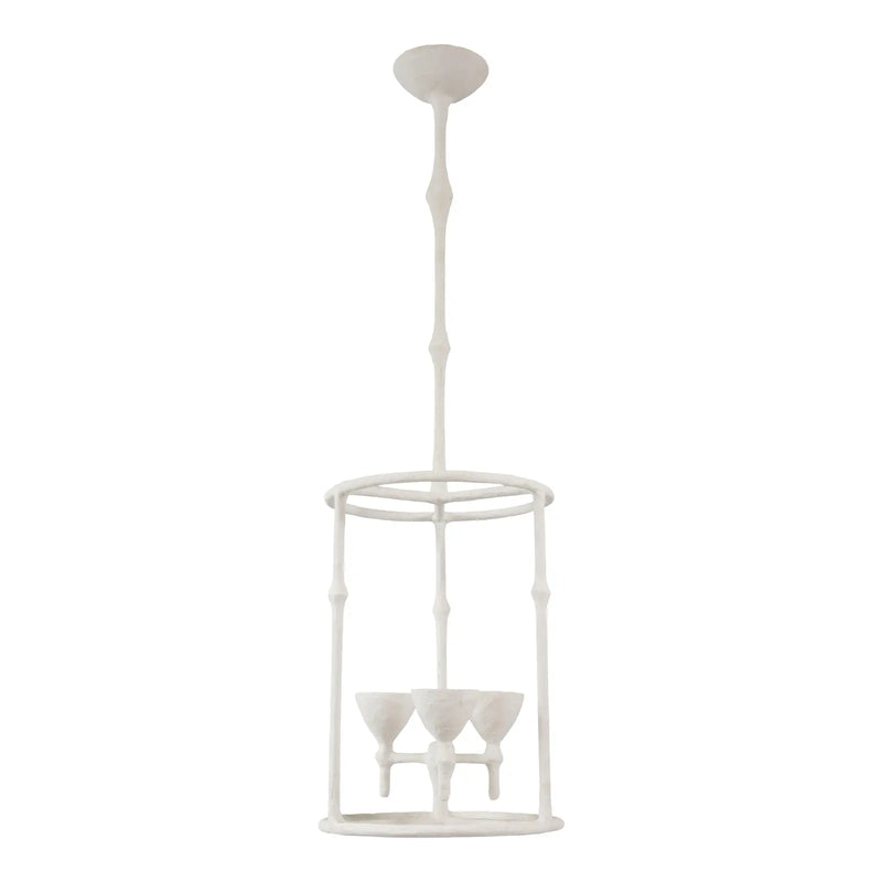 Bespoke Plaster Alard Three-Light Fixture