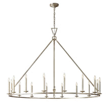 19TH C. ENGLISH OPENWORK ROUND CHANDELIER 60"