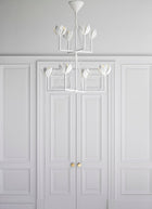 Alberto Medium Two-Tier Chandelier