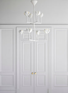 Alberto Medium Two-Tier Chandelier