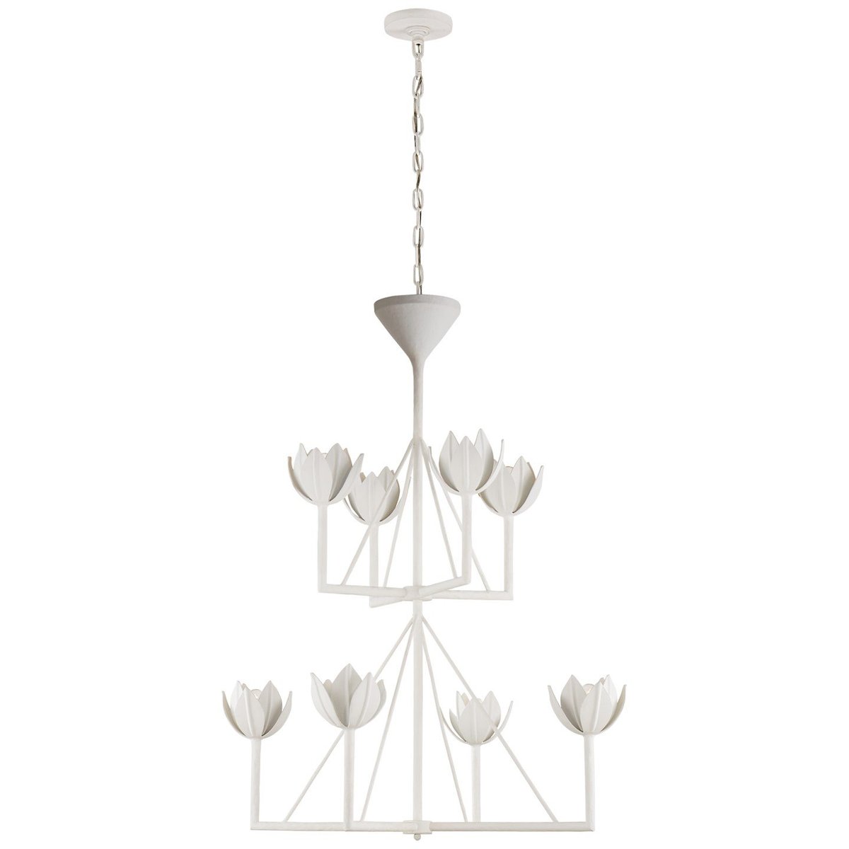 Alberto Medium Two-Tier Chandelier